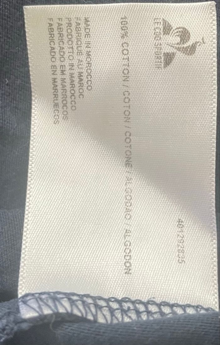 Lot 3  t-shirt le coq sportif - photo numéro 5