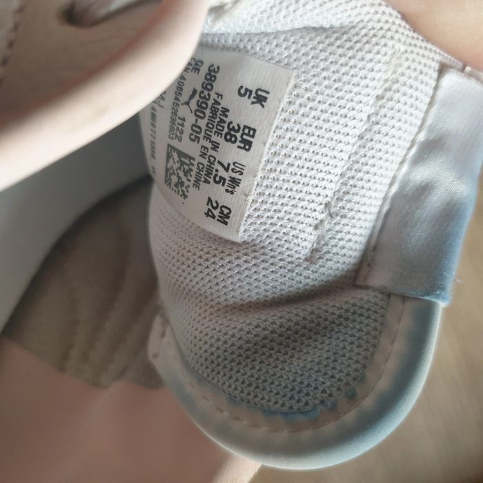 💜 Baskets Puma
Carina Blanc & Rose
Pointure 38 #emyfleury_pointure38femme - photo numéro 15