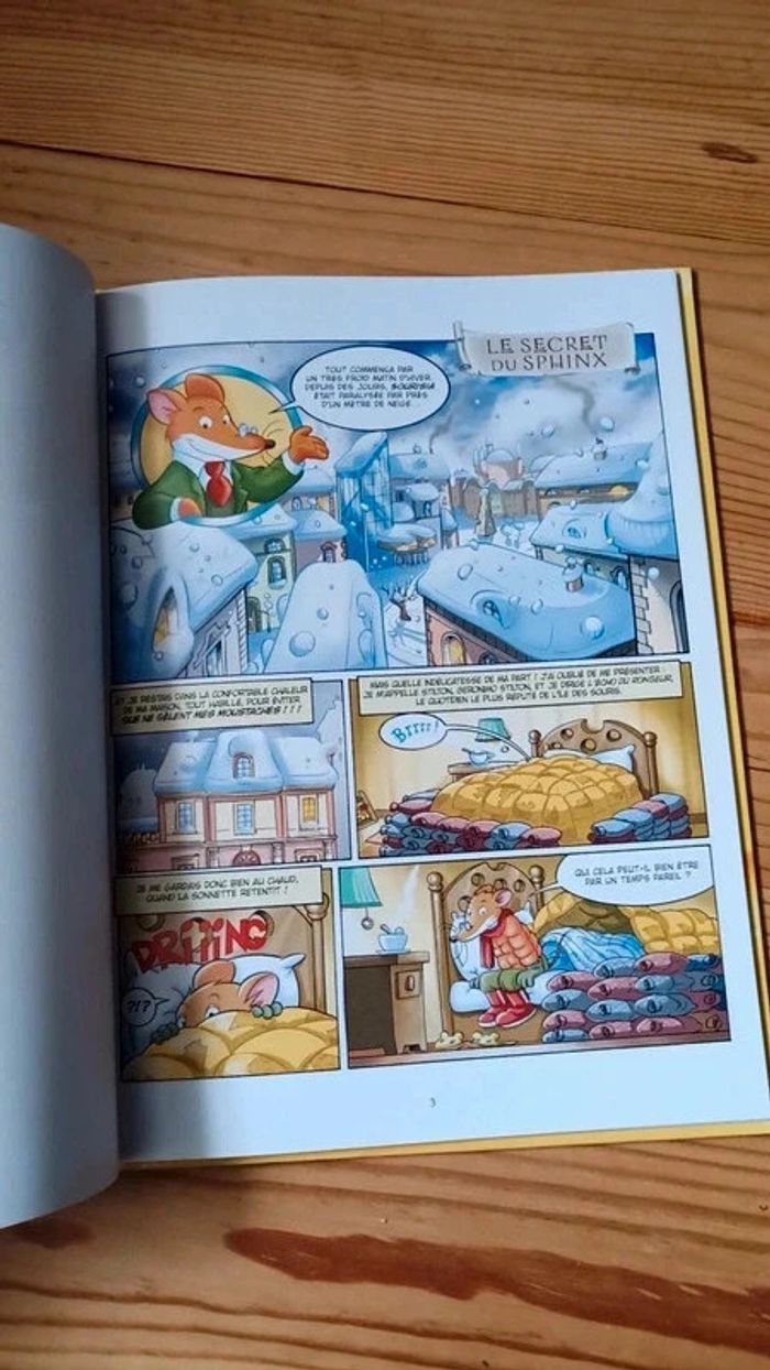 BD - Geronimo Stilton : Le secret du sphinx - photo numéro 6