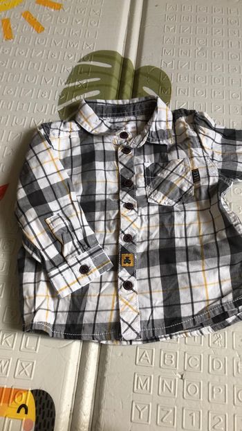 Chemise lulu castagnette neuve 12 mois