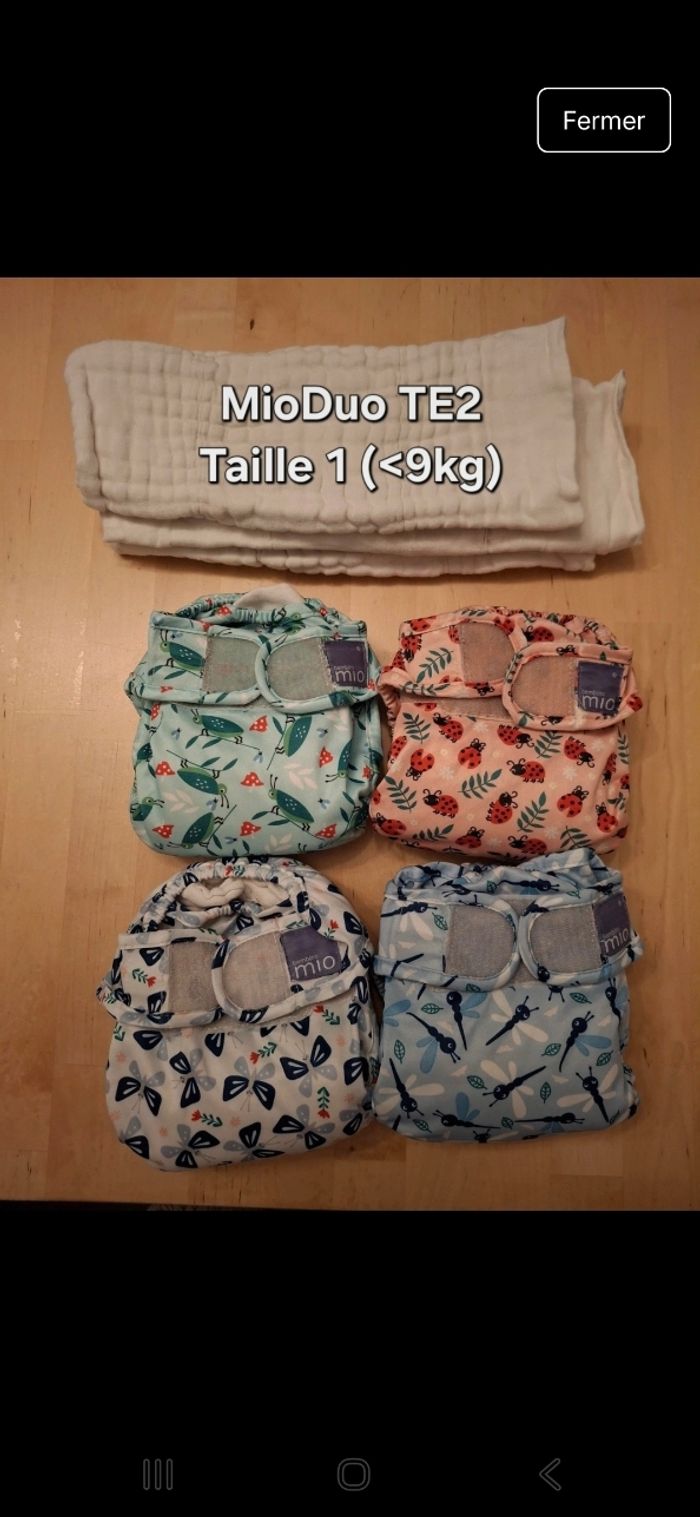 Couches lavables Bambino Mio