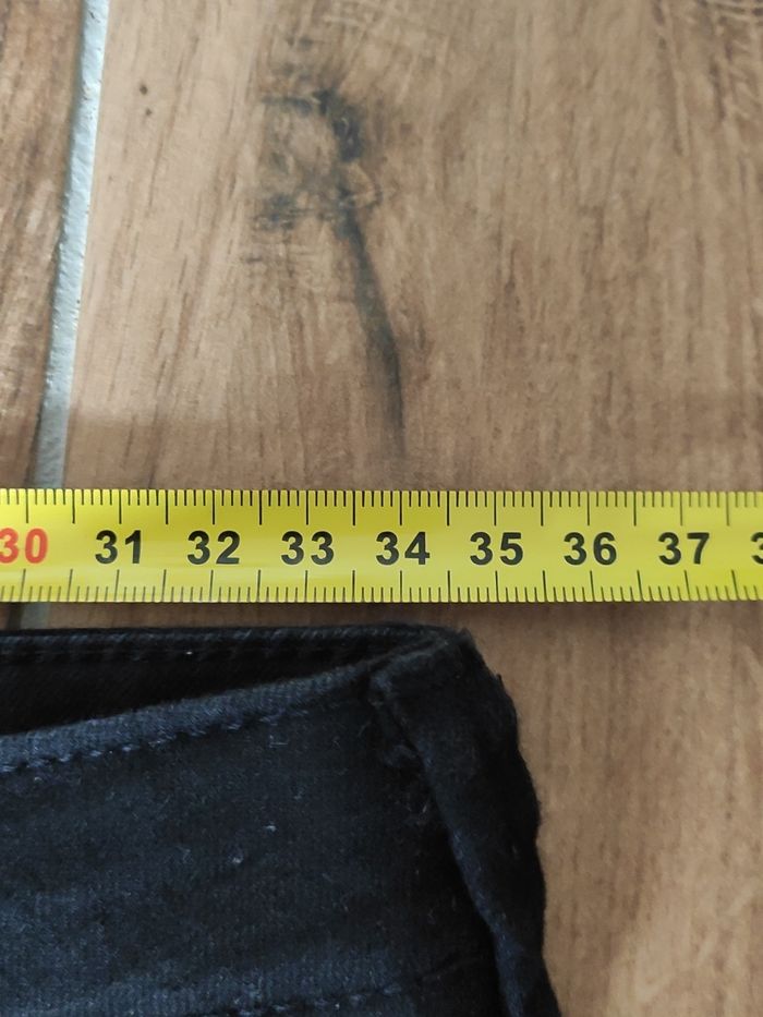 Pantalon jeans noir - photo numéro 3