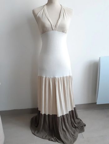 Robe longue tricolore Hippocampe Paris T38