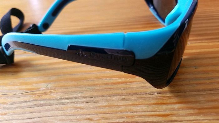 Lunettes Quechua bleu - photo numéro 2