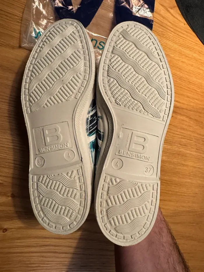 Bensimon SRP F Camaïeu bleu taille 37 - photo numéro 4