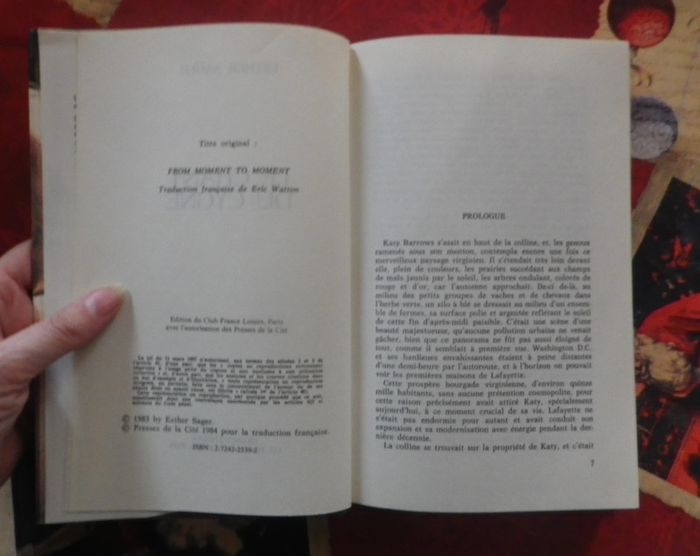 Le chant du cygne d'Esther Sager Ed. France Loisirs - photo numéro 5