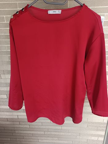 Haut rouge taille S
