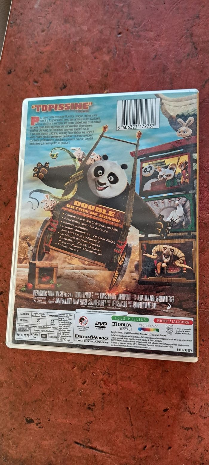 Dvd kung fu panda 2 - photo numéro 3