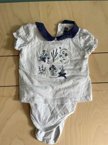 Body T-shirt Sergent Major six mois