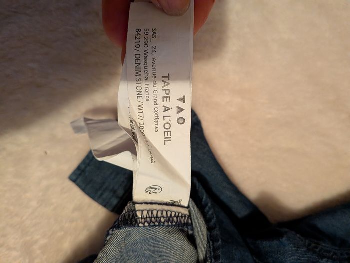 Chemise jean - photo numéro 3