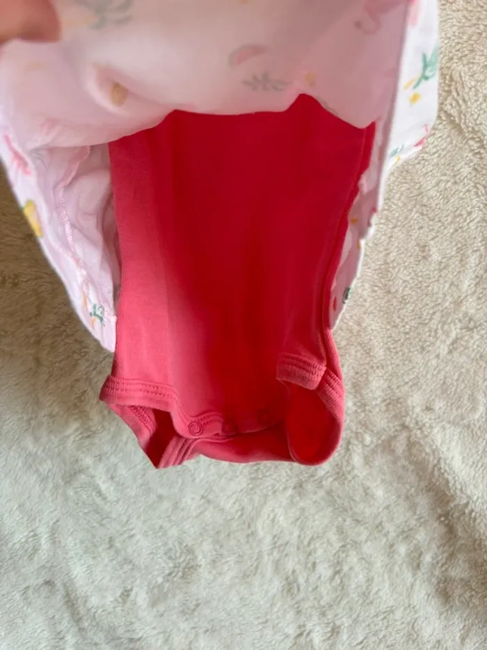 Body robe petit bateau - taille 3 mois - photo numéro 3