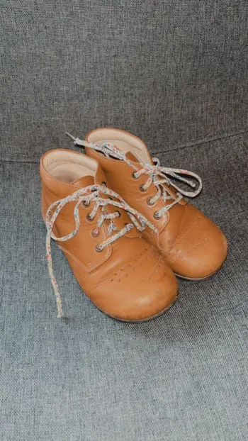 Chaussure en cuir Lucine