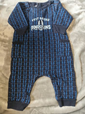 Combinaison petit bateau 12 mois