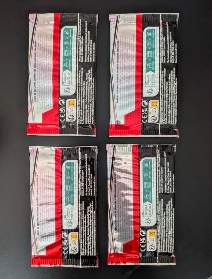 Pokémon Artset 4 Boosters Évolution prismatique Ev 8.5 FR Scellé. - photo numéro 2