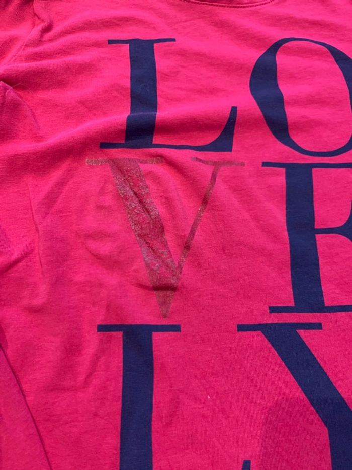 Tee-shirt manches longues fushia LOVELY fille 9/10 (134/140) Name it - photo numéro 4