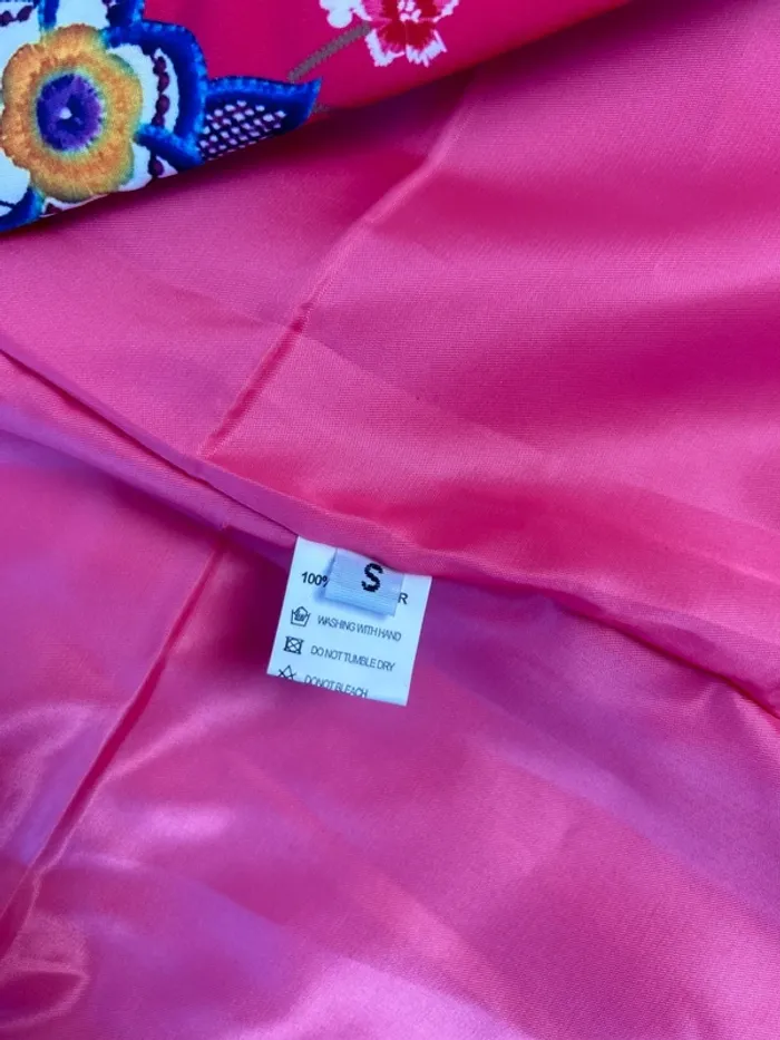 Gilet sans manches patchwork bohème multicolore - photo numéro 4