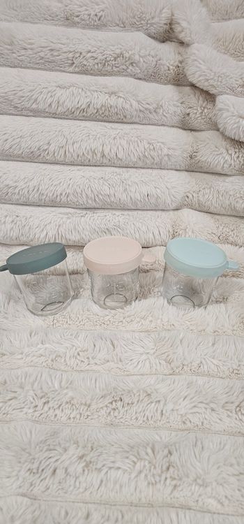 Lot de 3 pots en verre Béaba 250ml 