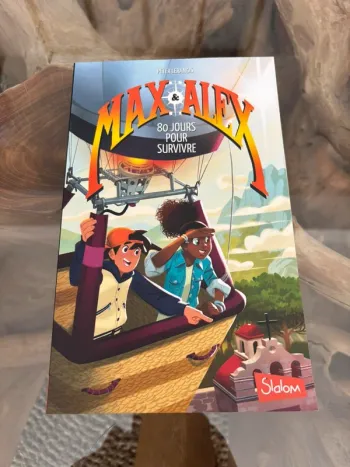 Livre Max et Alex 80 jours pour survivre