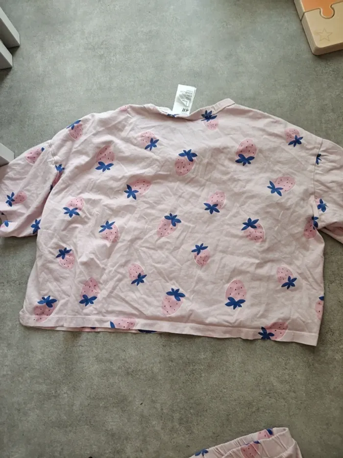 Pyjama H&M fraises T.L rose - photo numéro 4