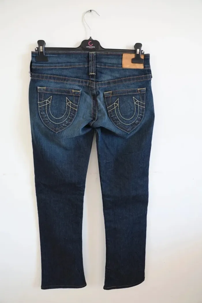 C39 jeans marine True Religion W26 - photo numéro 2