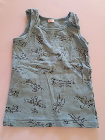 tee shirt débardeur garcon 4 ans