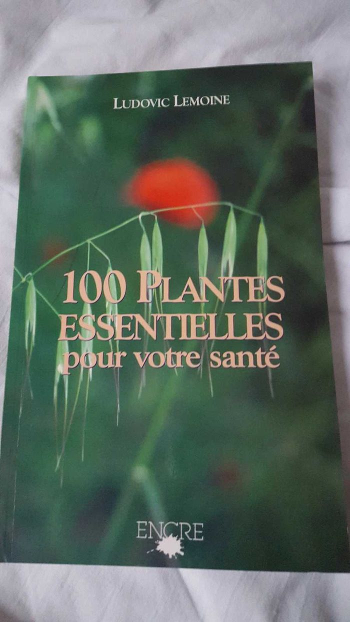 Livre " 100 plantes essentielles pour votre santé