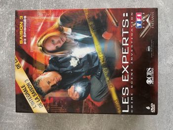 Coffret 6 DVD Les experts CSI saison 3, 23 épisodes, l'intégrale en français.