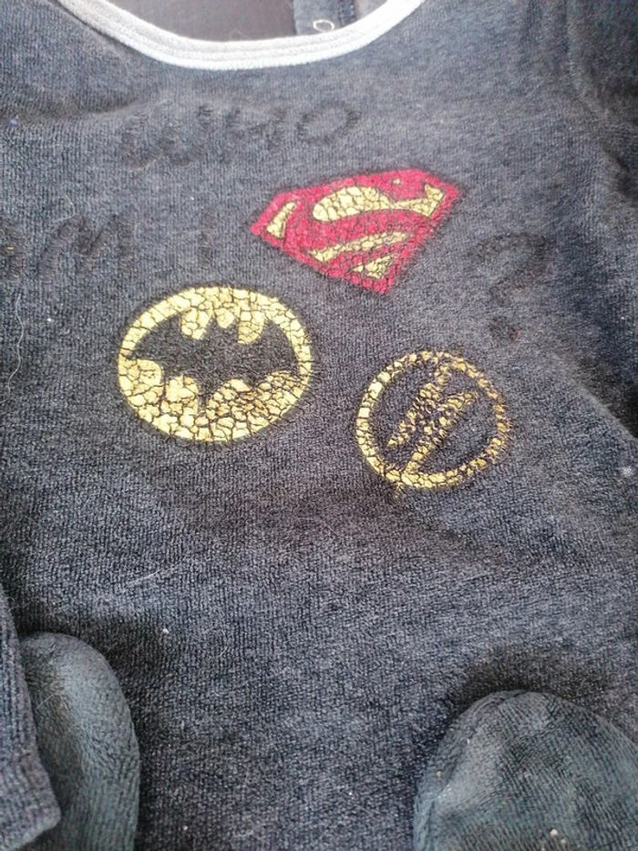 Pyjama justice league 18 mois - photo numéro 2