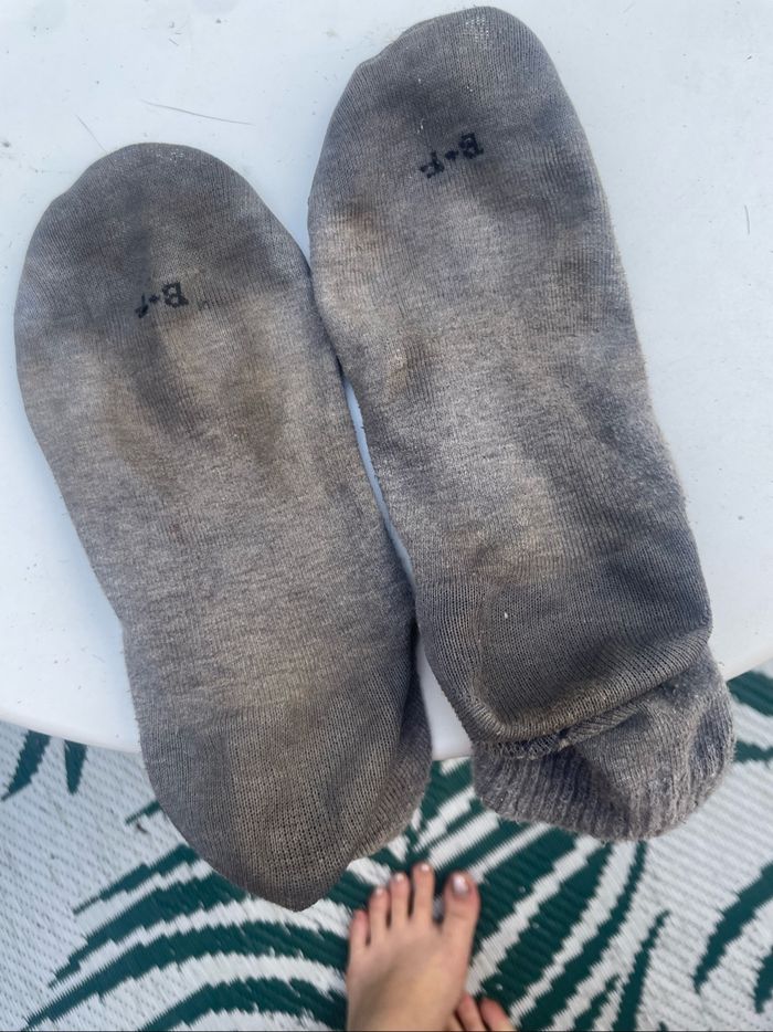 Chaussettes grise femme - photo numéro 3