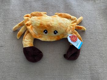 Peluche crabe orange Keel Toys Keeleco - Article Neuf