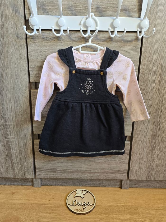 Vêtement Bébé Fille - Ensemble Robe - Disney - 12 mois / 74cm - photo numéro 2