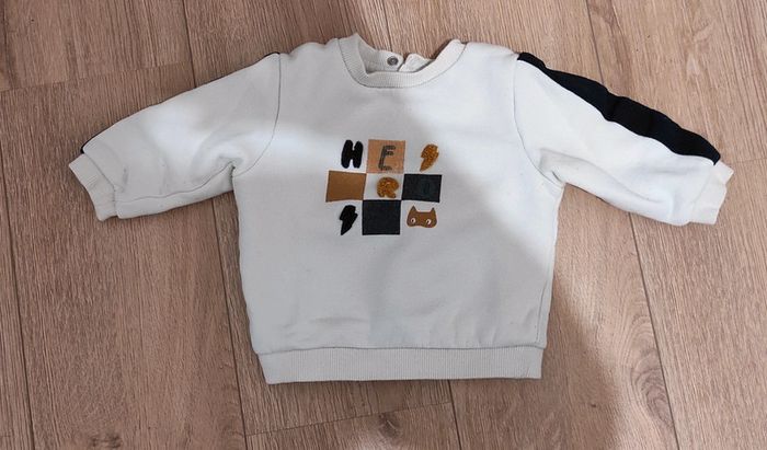 Ensemble Sweat+pantalon garçon 6 mois Tape à l'oeil - photo numéro 2