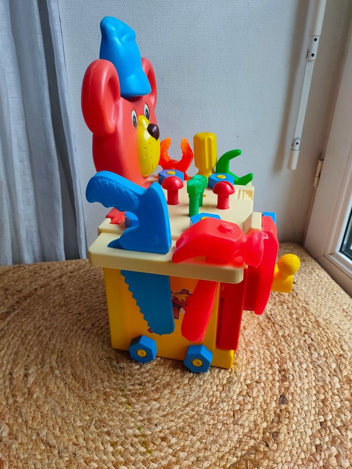 Petit établi ours Vintage - photo numéro 4