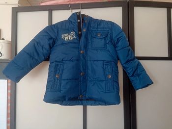 Blouson bleu 5 ans