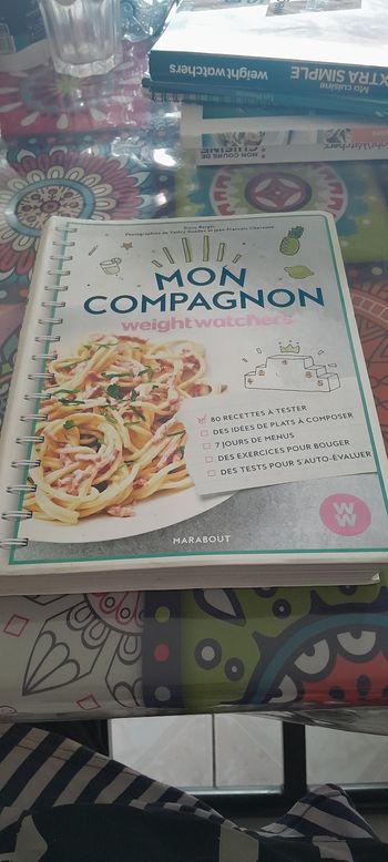 Lot livres weight watchers