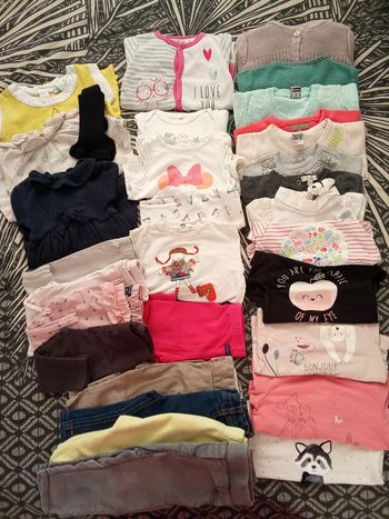 Lot vêtements fille 6 mois