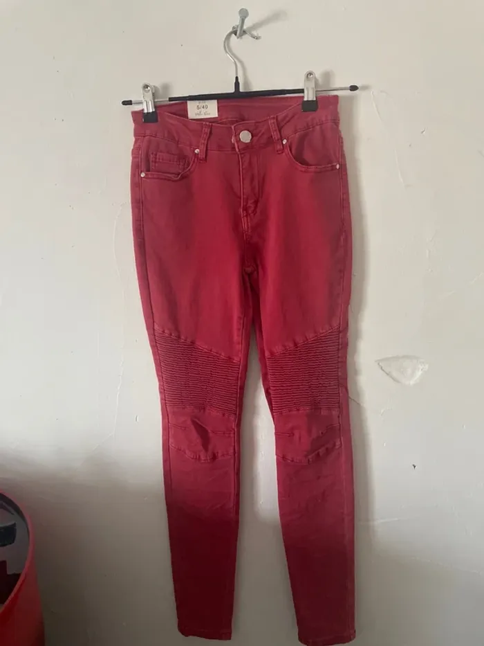 Jean rouge n°471