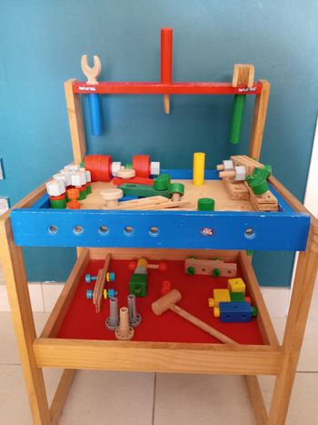 Établi en bois