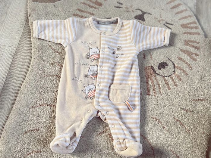 Pyjama une pièce velour la redoute mixte