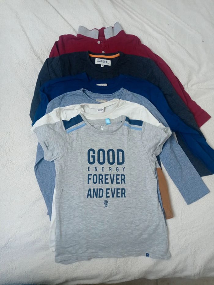 Lot t-shirts 10ans - photo numéro 2