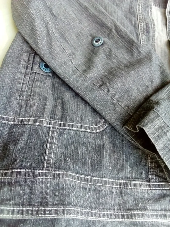 Veste en jean taille 42 - photo numéro 5