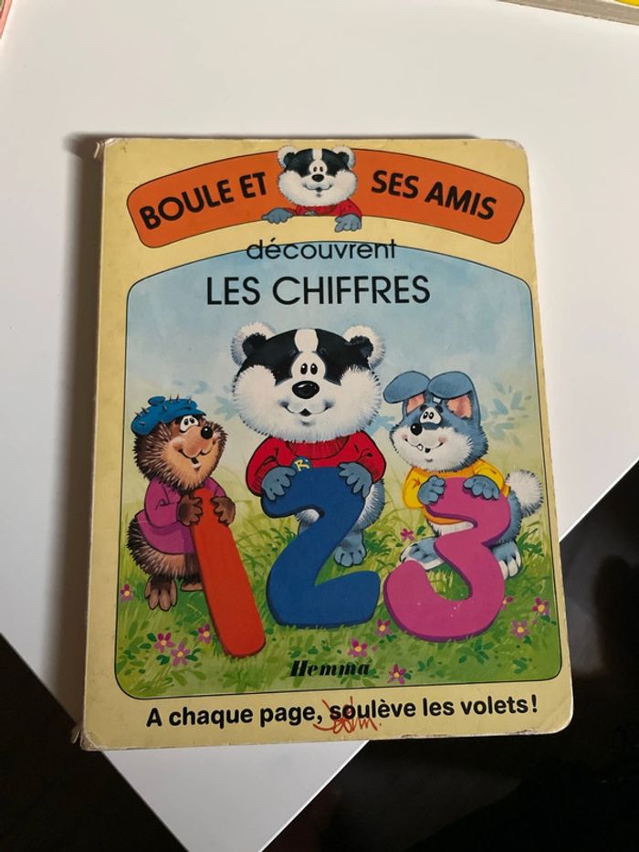Boule et ses amis découvrent les chiffres