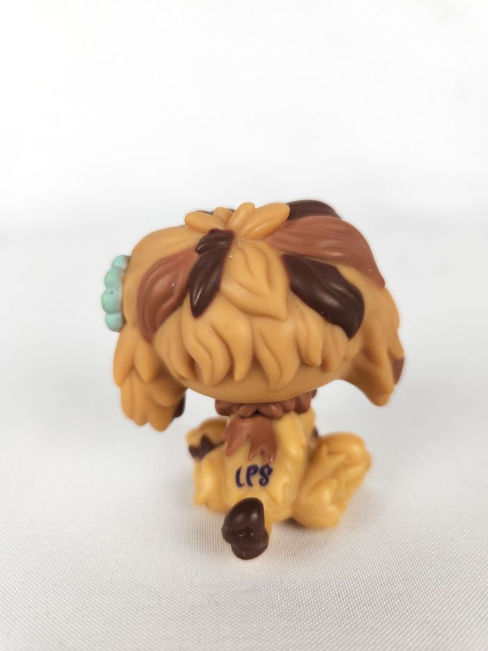 Littlest Petshop LPS Chien de Berger Brun #1077 - photo numéro 3