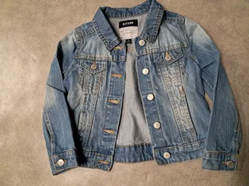 veste en jean fille 5 ans
