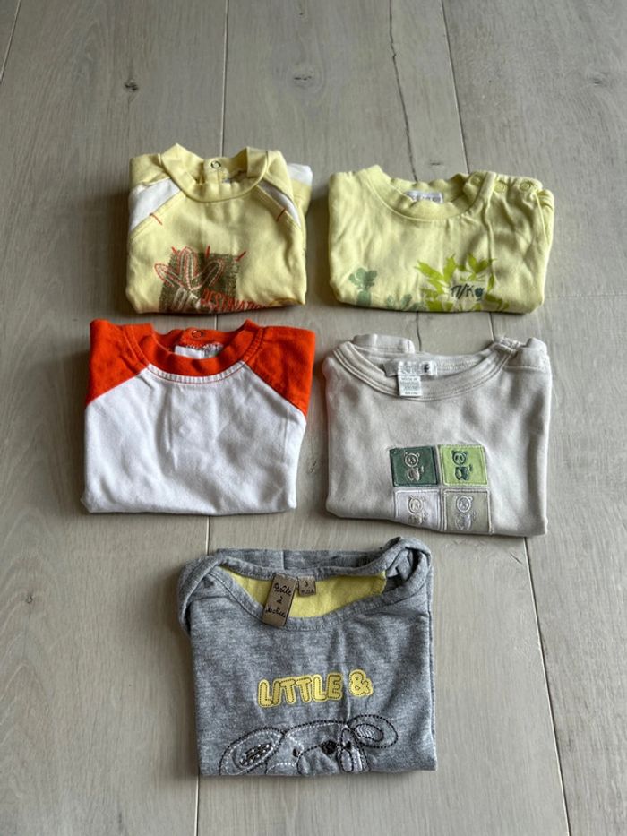 Lot de 5 t-shirt