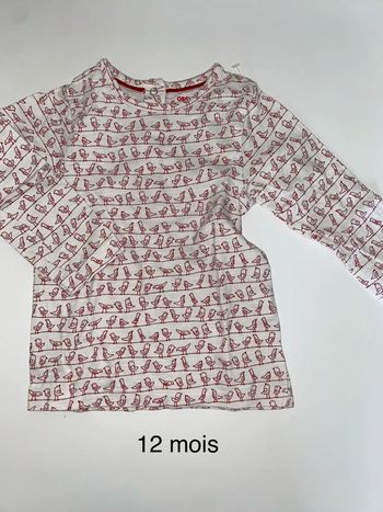 Tee shirt 12 mois