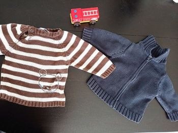 Lot de 2 pulls 3 mois