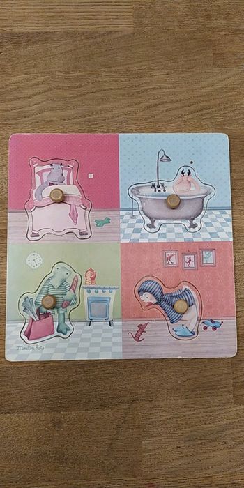 Puzzle en bois Moulin Roty
