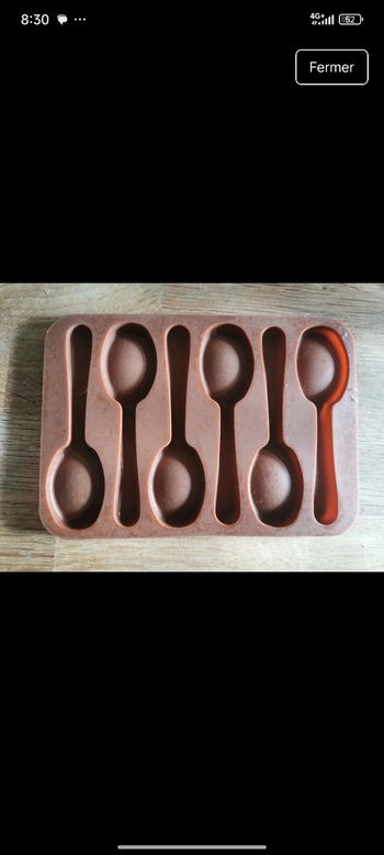 Cuillère en silicon