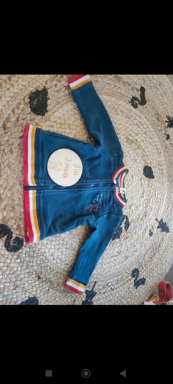Gilet garçon 9 mois